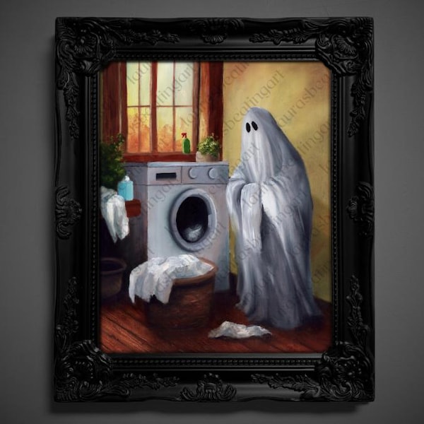 Not AI, Real Art PRINT - "Same Sheet, Different Day" (1332)