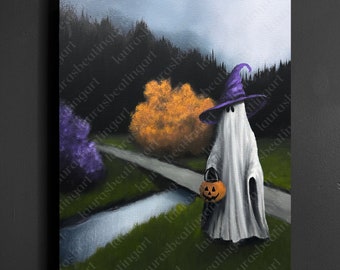 Original Artwork, Spook or Treat, 11x14