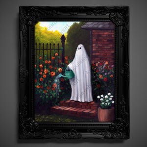Not AI, Real Art PRINT - "Garden" (1399)