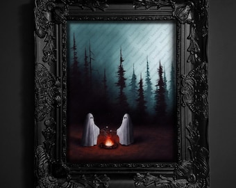 PRINT - &quot;Spooky S&#39;mores&quot; (1483)