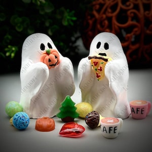 Gary the Ghost-beeldje, beeldhouwwerk, woondecoratie