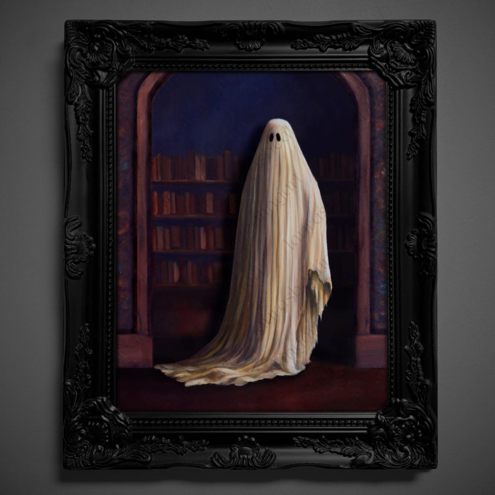 Not AI, Real Art PRINT - "The Silence" (1413) - 8x10 inches