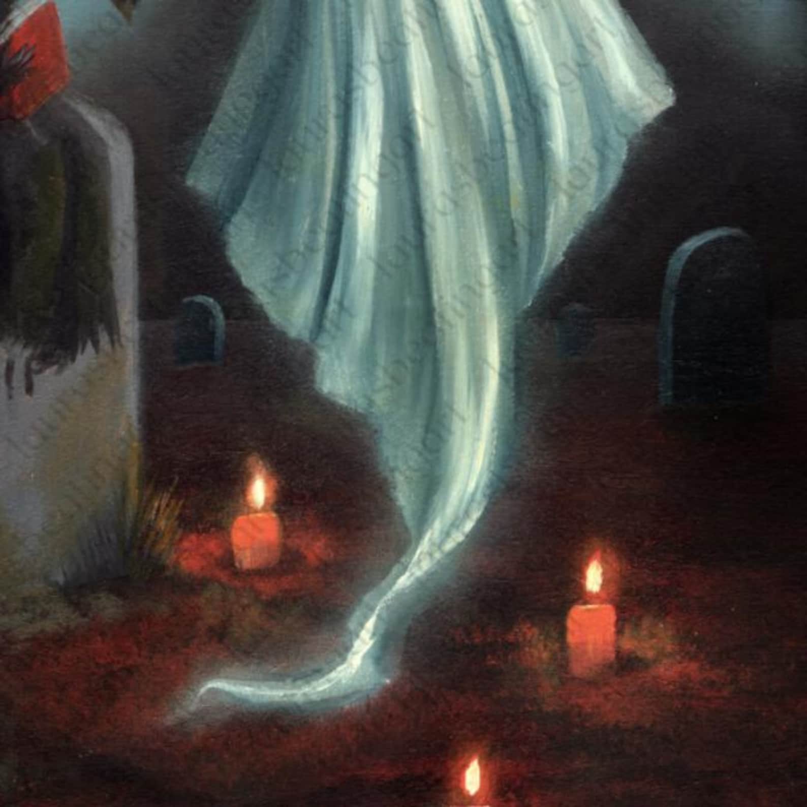 Human-made Art (not AI) PRINT - "the Conjuring" (1763) - Etsy