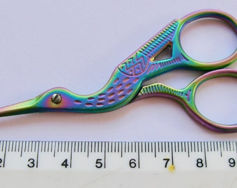 Creative Notions 8.5 Inch Iridescent Fabric Scissors