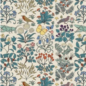 Sofortiger Download Arts & Crafts Style Wallpaper A4 PDF Bogen 12 und Barbi Skala einstellbar Jpeg für alle anderen Skalen