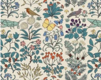 Instant Download Arts & Crafts Style wallpaper A4 PDF sheet 12th scale and Barbi scale adjustable Jpeg for all other scales
