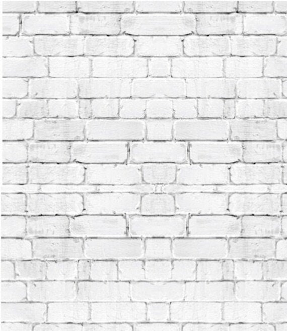 Instant Download White Brick Style Wallpaper A4 PDF Sheet 12th Etsy