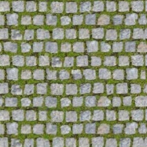 6th, 12th, 24th, 48th and 96th scale Instant Download Cobblestone wallpaper on A4 sheets other scales / download formats on request