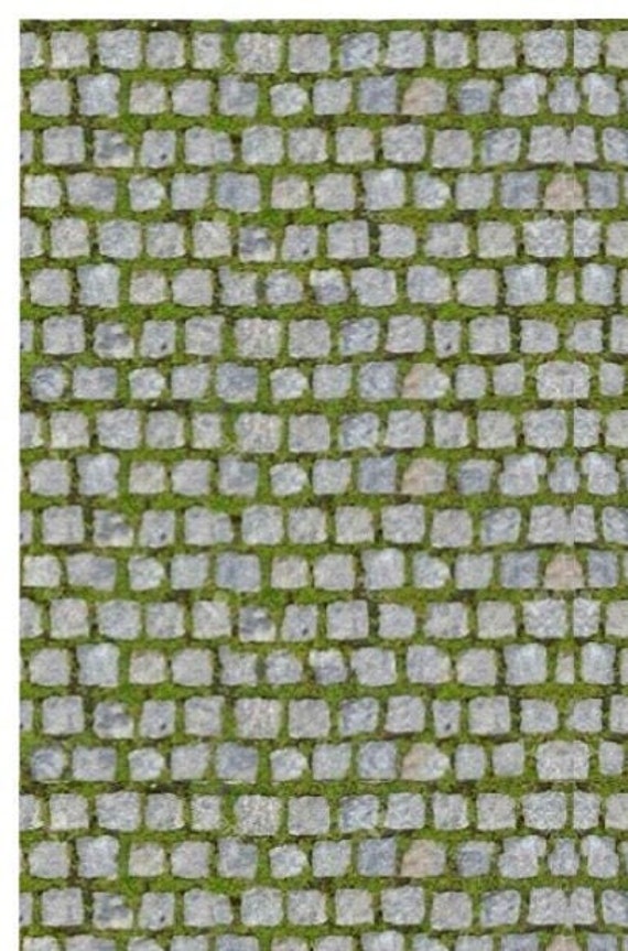 Instant Download Cobblestone Wallpaper A4 PDF & Adjustable | Etsy