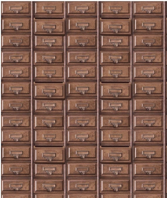 Instant Download Little Drawers / Filing Wallpaper A4 Etsy
