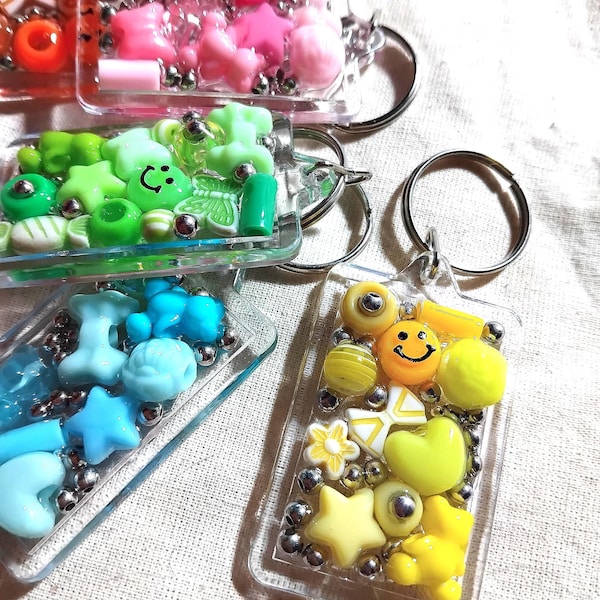 Portachiavi tattile multicolore, giocattolo sensoriale, giocattolo stimolante. Per bambini e adulti.