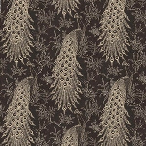 New Instant Download Peacock wallpaper A4 PDF  and adjustable Jpeg sheet currently in 12th scale