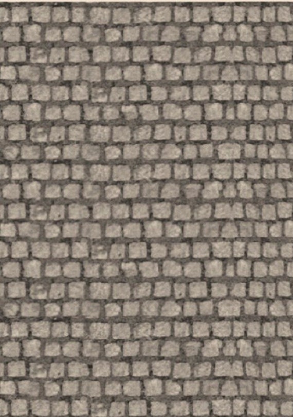 Instant Download Victorian Cobblestone Wallpaper A4 PDF & - Etsy