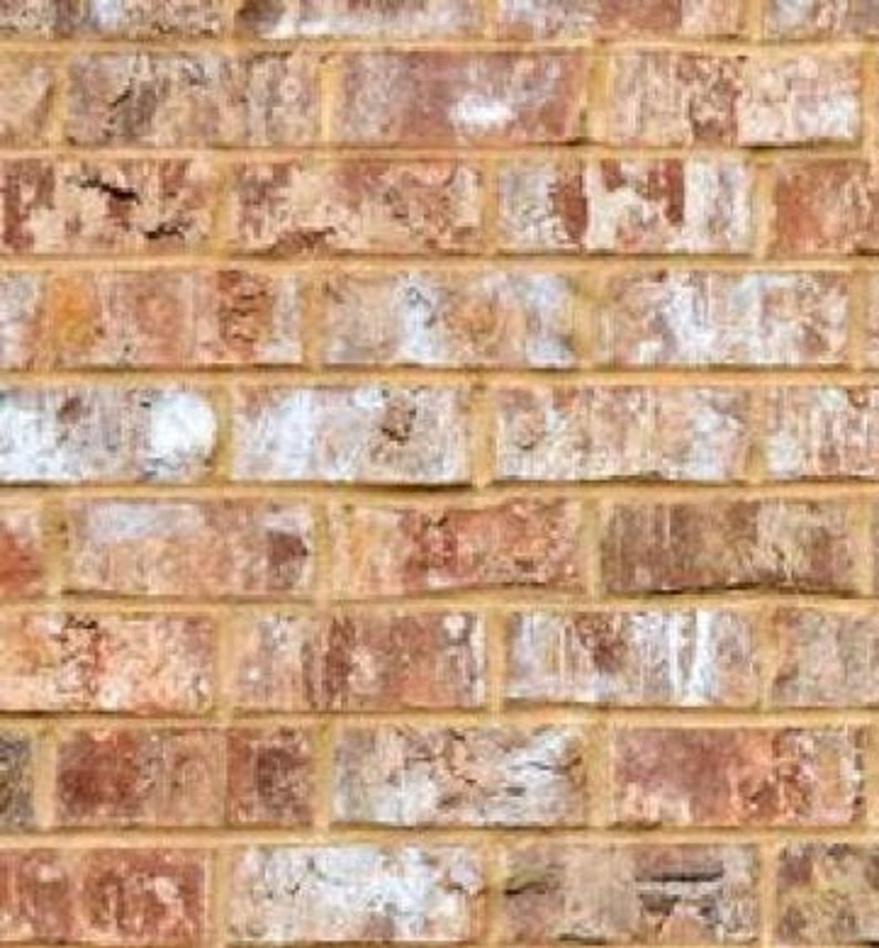 Instant Download Blond distressed brick wallpaper A4 PDF
