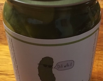Horseradish Pickles 15oz jar