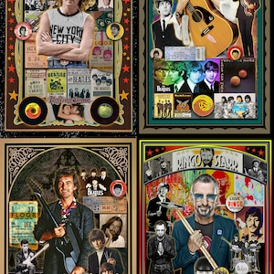 Four Beatles Posters!