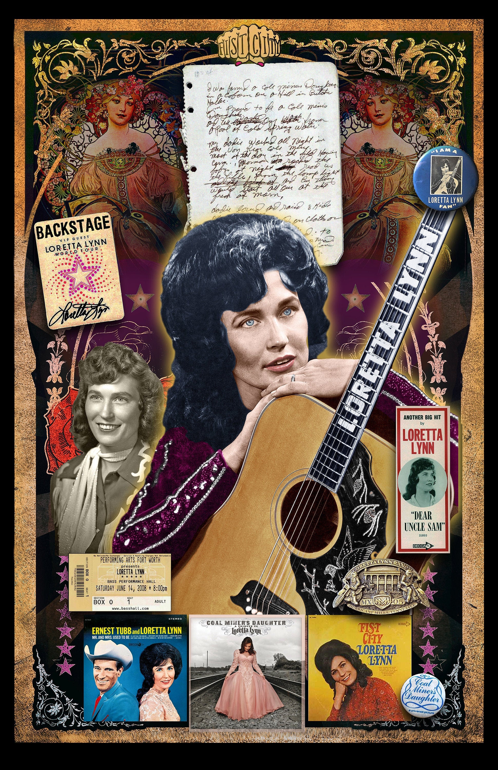 Loretta Lynn - Etsy