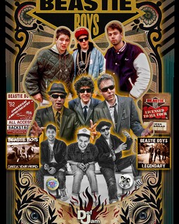TAZ 希少 Beastie Boys Foo Fighters ポスター TAZ BEASTIE BOYS_FOO