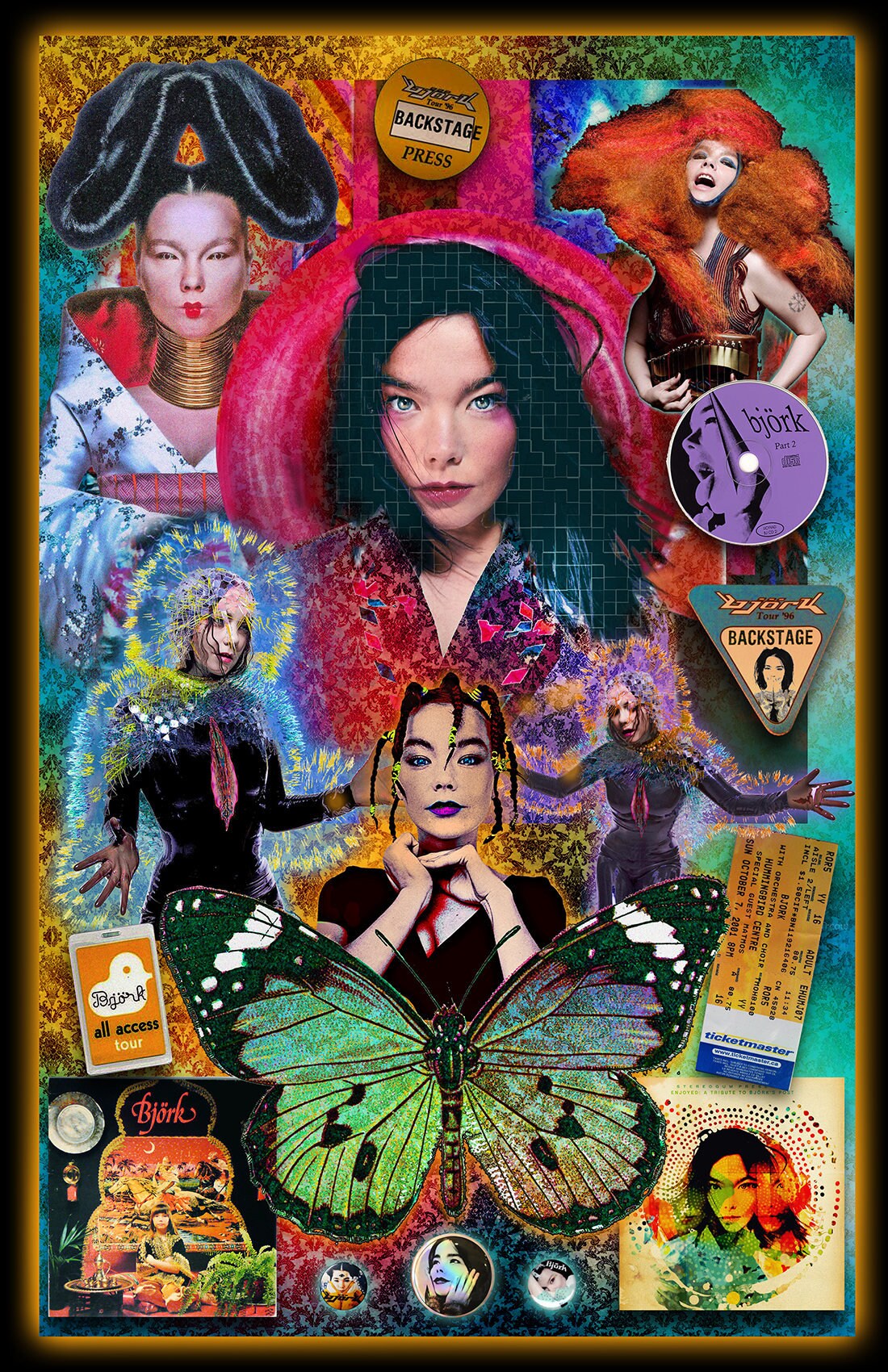 ビョーク Bjork THE ILLUSTRATED STORY ポールレスター ビョーク Bjork THE ILLUSTRATED STORY ポールレスター