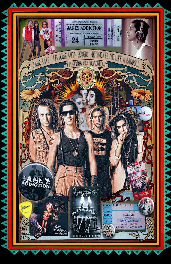 定率割引 西日本 Janes Addiction - Etsy 芸術写真