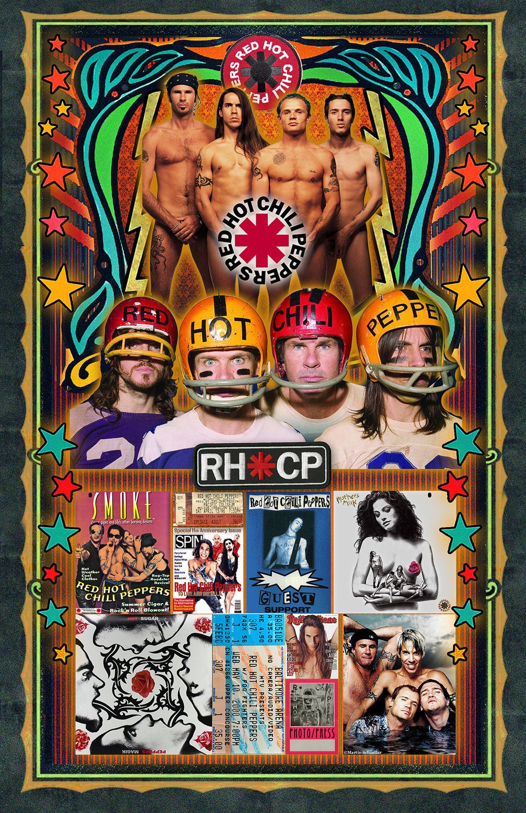 Red Hot Chili Peppers - Etsy 日本