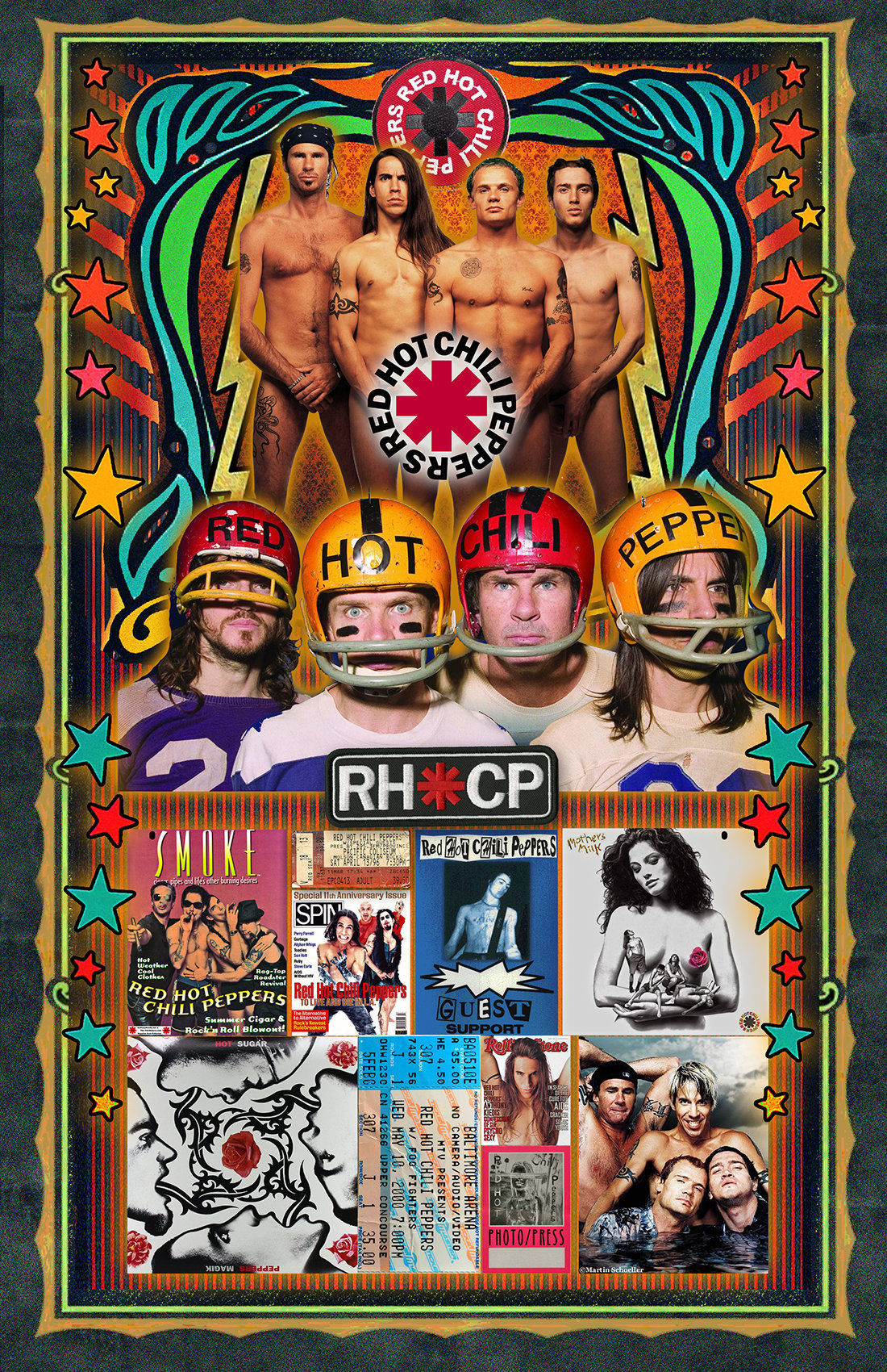 red hot chili peppers 非売品 ポスター 激レア
