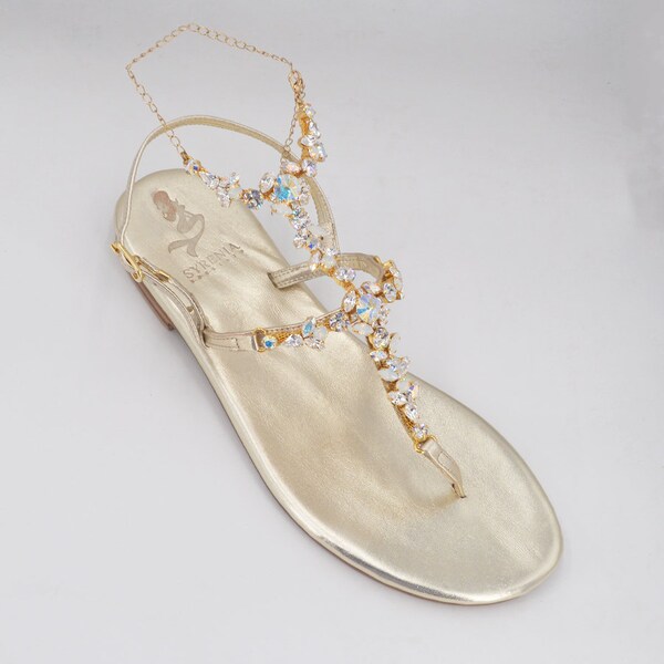 swarovski crystal sandals