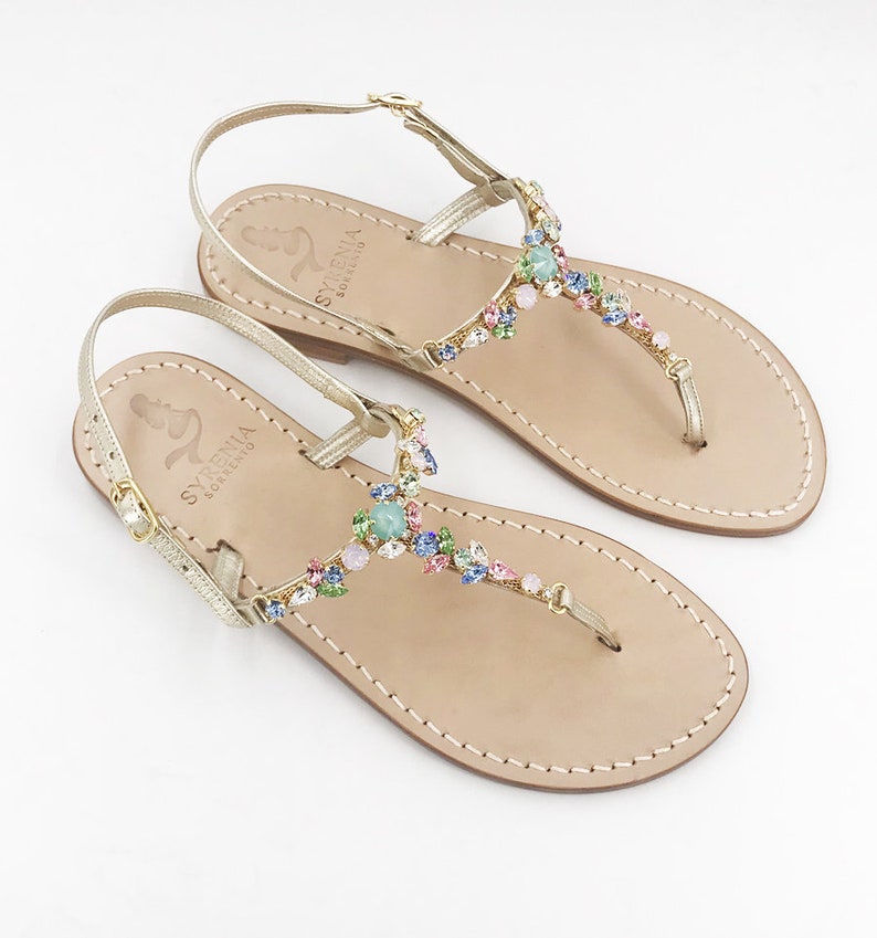 The Capri Pearl-Embellished Stiletto Sandals main image 1