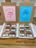 Best seller, Handmade Fudge Taster Boxes: Perfect Birthday gift for Fudge lovers, Mother’s Day, Personalised Gift, letter box