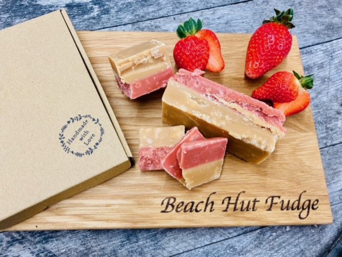 Happy Birthday Fudge Box Joyeux anniversaire Message Etsy