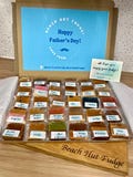 Handmade Father’s Day Fudge Gift Box: Assorted Flavors, Letterbox Treat (Gluten Free)