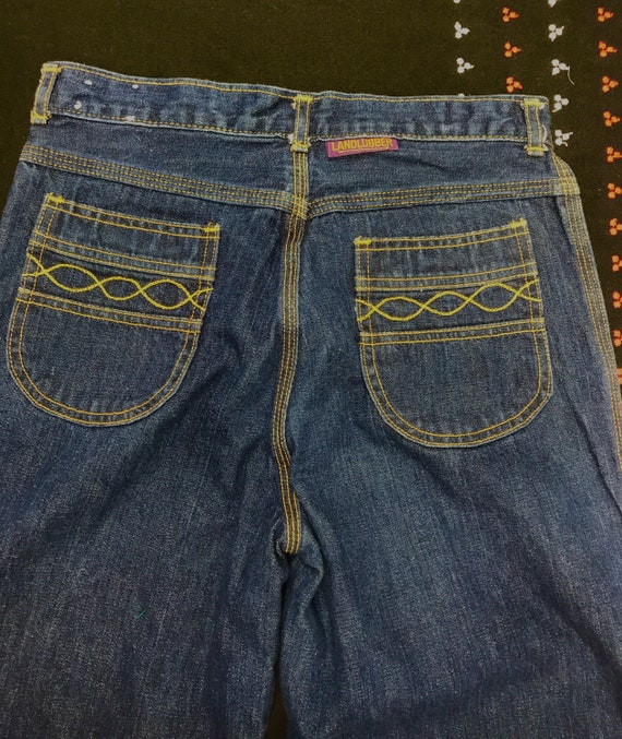 70s wide leg jeans Landlubber high waisted rise me
