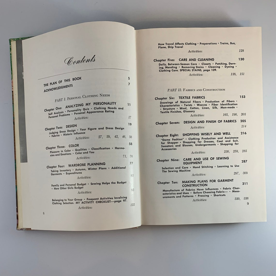 1950s Home Economics Text Book // Dress by Bess V. Oerke Etsy