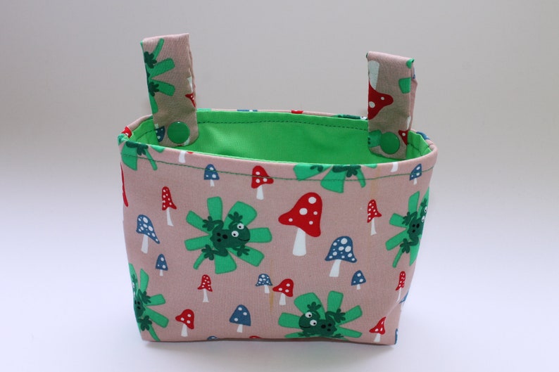 Handlebar bag for impeller children/'s bike scooter frog beige