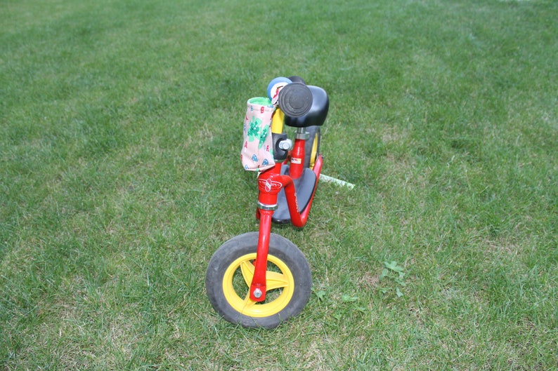 Handlebar bag for impeller children/'s bike scooter frog beige
