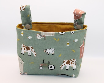 Lenkertasche für Laufrad / Kinderrad / Roller "Bauernhof"