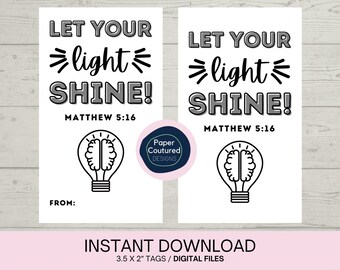 First Day of School Christian School Test Day Printable Tag Classroom Treat Back to School Gift for Students from Teacher Classmates Class