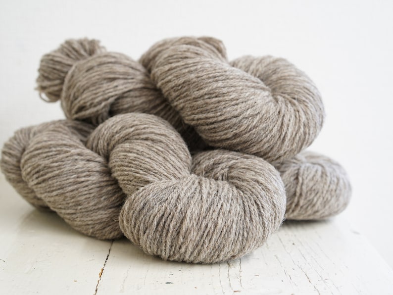 Grey Wool Shades New Zealand Merino Wool Yarn 100 Light Etsy