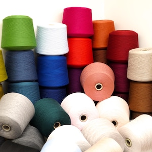 Luxurious Lana GATTO Harmony wool in 41 color, Sold by 100g. /3.5 oz. rolled into a cone, Perfect for Lace Knitting, Scarves, Sweaters