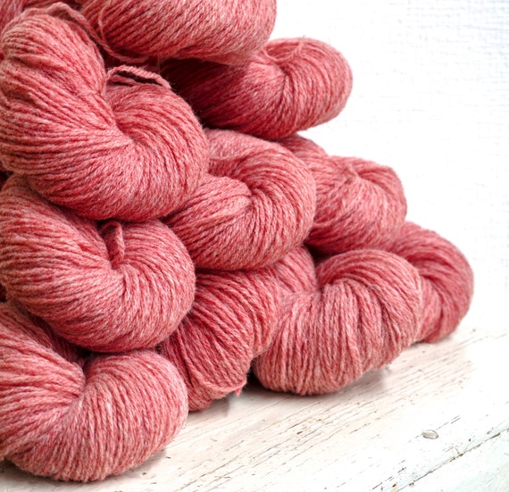 Red Wine Color Wool Cone 0,9kg/31.7oz Fingering Yarn for Weaving Plaids,  Socks Knitting, Women's, Men's Outwear Crochet, Knitting 565 C 