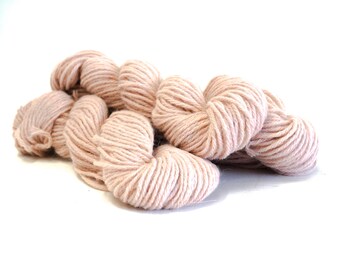 Ash rose Alpaca Wool Yarn, Chunky Soft or Cardigan, 40% Alpaca, 50g/ 85m - Limited