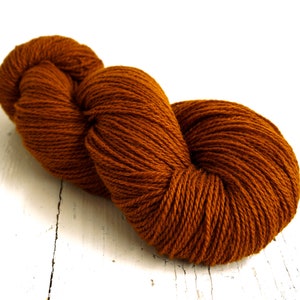 Fil de laine safran, citrouille, cannelle, caramel 400 g/14.1 oz. Laine de Nouvelle-Zélande pour tricoter à la main, tisser, faire des carreaux image 6