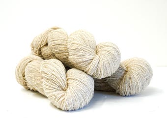 Oat Milk weiches Merinowollgarn - 440 m/100 g - zum Hand- oder Maschinenstricken, Häkeln