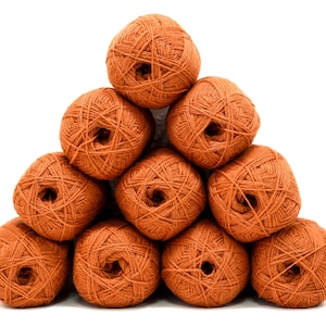 Brick New Zealand 100% wool yarn for weaving, hand or machine knitting, socks, plads, outwear kntting, winter wool - 274