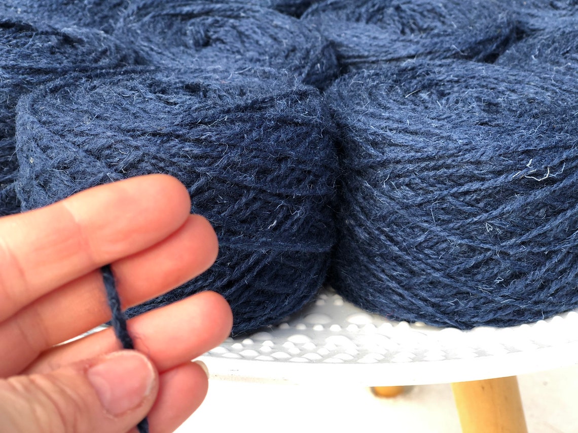 European wool yarn 100g wool yarn Carpet wool yarn Hand Etsy