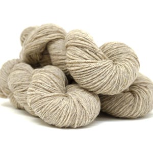 Grey-Brown Melange - Merino Wool Yarn - DK - Knitting & Crochet - 100g/200m 3.5oz/218yd