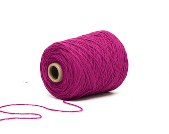 Alpenveilchen - Neuseeland Garn - 100% Wolle, 500g zum Stricken, Tuften - 95