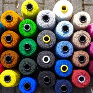 Carpet wool yarn for tufting, knitting,creating,
Aran wool 500g/550m.
