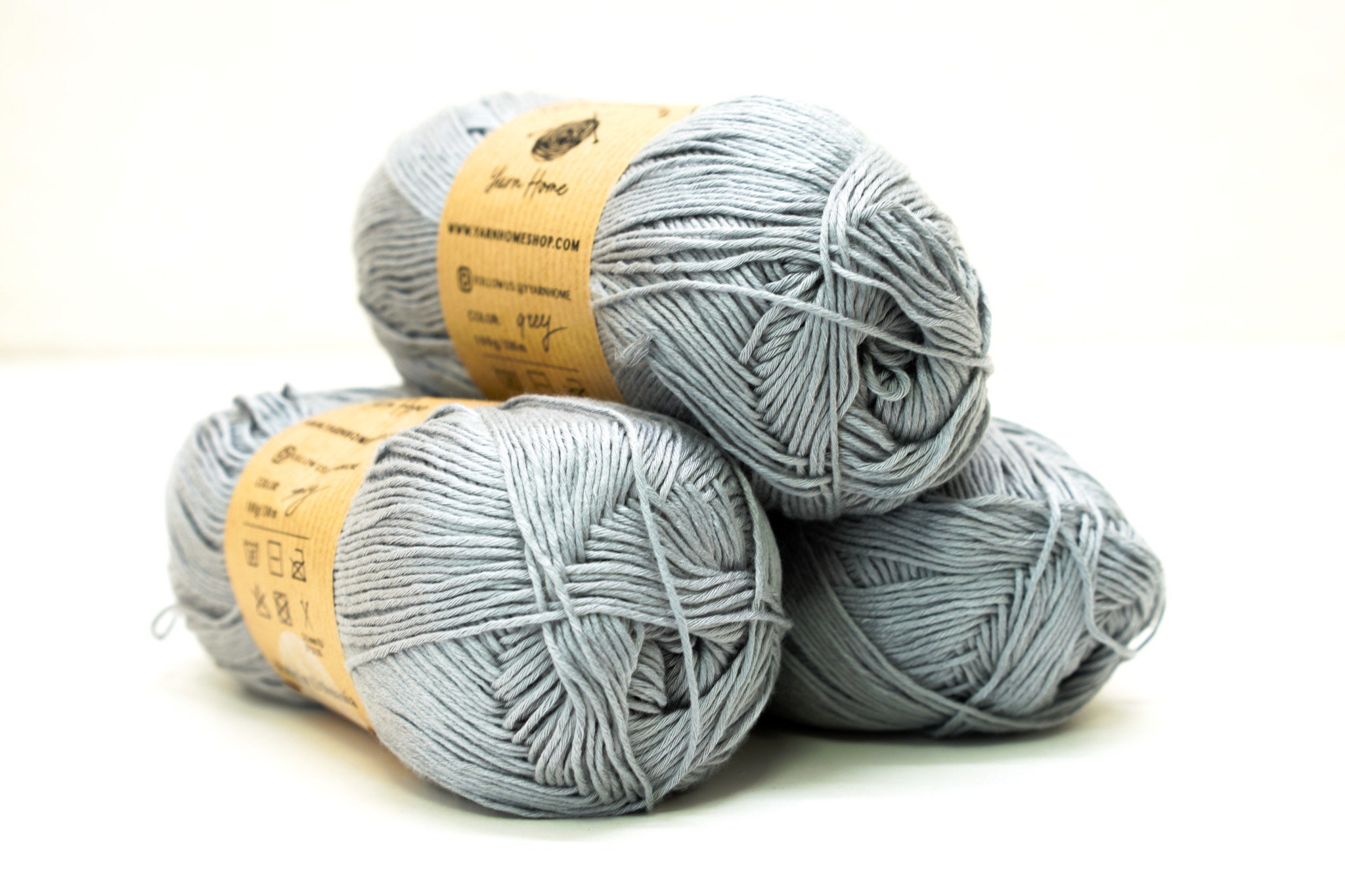 Madil EDEN 100% Bamboo, Crochet/Knitting Yarn 2 Colors