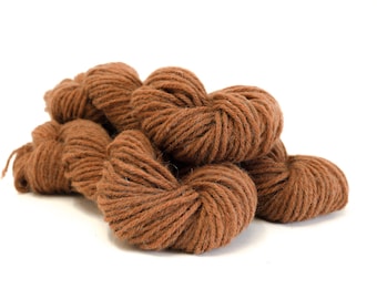 Brick Alpaca Wool Yarn, Chunky Soft or Cardigan, 40% Alpaca, 50g/ 85m - Limited